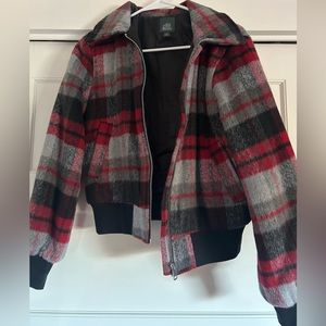 plaid jacket